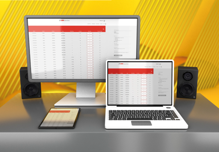 Customers can now place orders through the portal, track their progress, and view their order/invoice history. - CMA/Double Coin