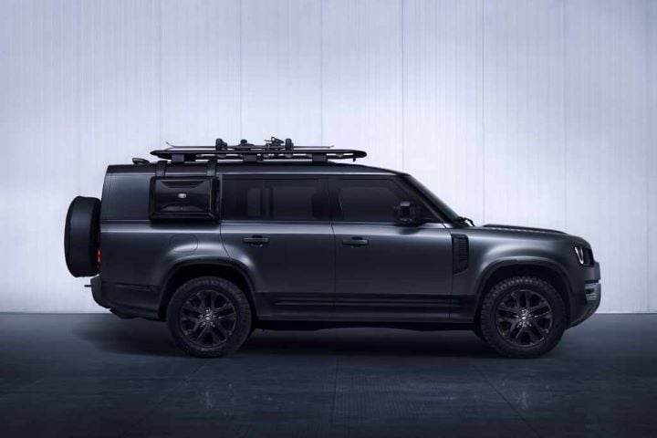 The Defender is among five brands' 2024 models affected by the recall. - Jaguar Land Rover
