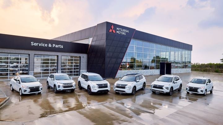 Mitsubishi's Outlander got the highest survey rating in the small/compact category for its infotainment features. - Mitsubishi
