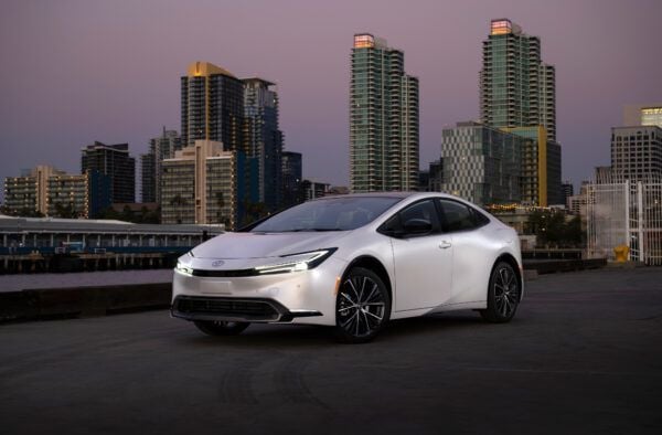 Hybrids like the Toyota Prius hold onto their value longer than many gas-powered vehicles, according to the study. - Toyota