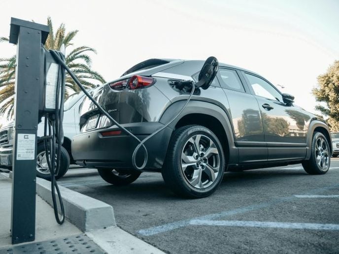 First-quarter EV sales in North America rose 16% to half a million, though tariffs and tax break elimination would curb growth. - Pexels/Kindel Media