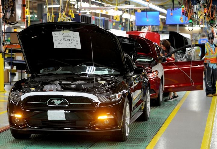 The recall affects 2015 to 2017 Mustangs. - Ford